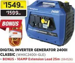 Gasweld Tool Centre Digital inverter generator 24001 classic offer