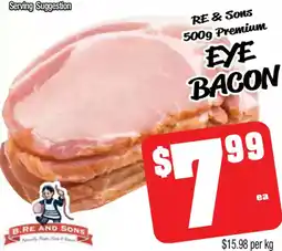 Farmer Jack's Eye bacon offer
