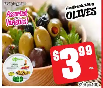 Farmer Jack's Olives offer