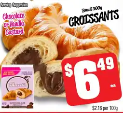 Farmer Jack's Croissants offer