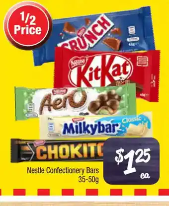 Farmer Jack's Nestle confectionery bars offer