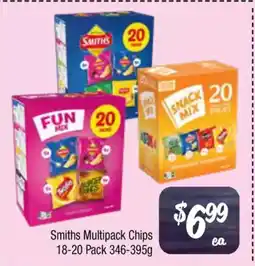 Farmer Jack's Smiths Multipack Chips offer