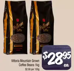 Farmer Jack's Vittoria Mountain Grown Coffee Beans offer