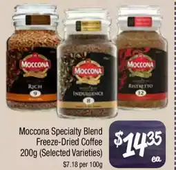 Farmer Jack's Moccona Specialty Blend Freeze-Dried Coffee offer