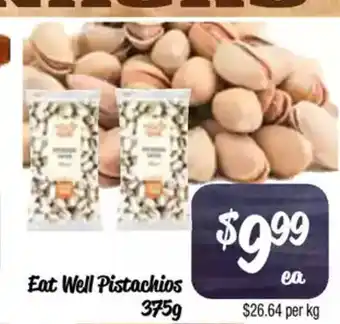 Farmer Jack's Eat Well Pistachios offer