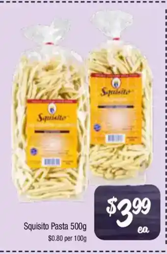 Farmer Jack's Squisito pasta offer