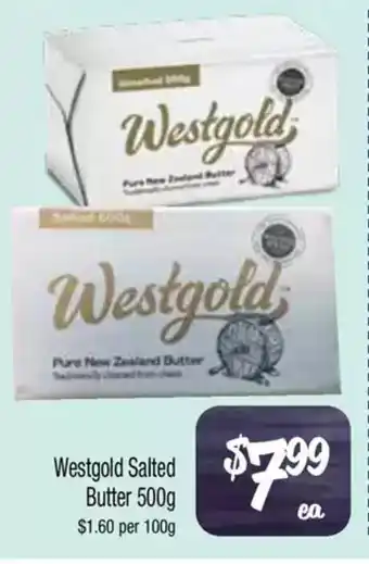 Farmer Jack's Westgold salted butter offer