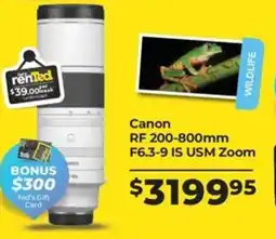 Teds Cameras Canon offer