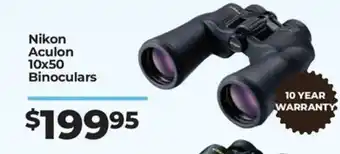 Teds Cameras Nikon Aculon 10x50 Binoculars offer