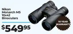 Teds Cameras Nikon Monarch M5 10x42 Binoculars offer