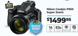 Teds Cameras Nikon Coolpix P950 Super Zoom offer