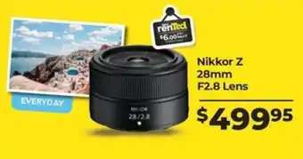 Teds Cameras Nikkor Z 28mm F2.8 Lens offer