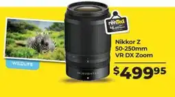 Teds Cameras Nikkor Z 50-250mm VR DX Zoom offer