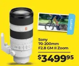 Teds Cameras Sony 70-200mm F2.8 GM II Zoom offer