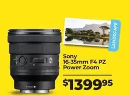 Teds Cameras Sony 16-35mm F4 PZ Power Zoom offer