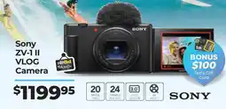 Teds Cameras Sony ZV-1 II VLOG Camera offer