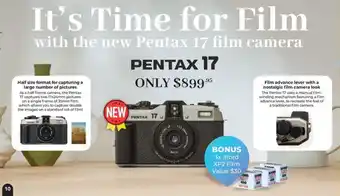 Teds Cameras Pentax 17 offer