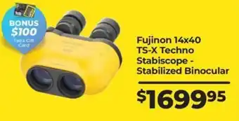 Teds Cameras Fujinon 14x40 offer