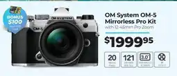 Teds Cameras OM System OM-5 Mirrorless Pro Kit offer