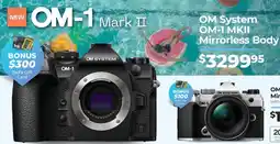 Teds Cameras OM System OM-1 MKII Mirrorless Body offer