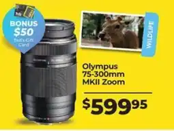 Teds Cameras Olympus 75-300mm MKII Zoom offer