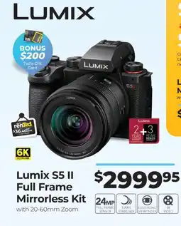 Teds Cameras Lumix S5 II offer