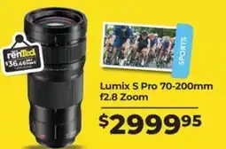 Teds Cameras Lumix S Pro 70-200mm f2.8 Zoom offer