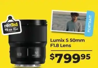 Teds Cameras Lumix S 50mm F1.8 Lens offer