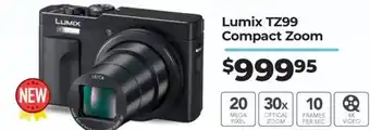 Teds Cameras Lumix TZ99 Compact Zoom offer