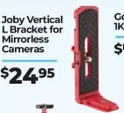 Teds Cameras Joby Vertical L Bracket for Mirrorless Cameras offer