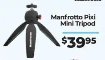 Teds Cameras Manfrotto Pixi Mini Tripod offer