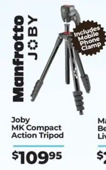 Teds Cameras MK Compact Action Tripod offer