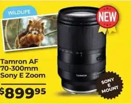 Teds Cameras Tamron AF 70-300mm Sony E Zoom offer