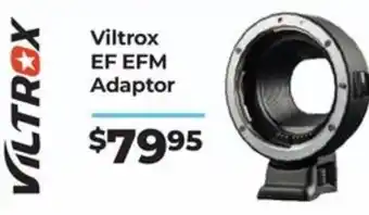 Teds Cameras Viltrox EF EFM Adaptor offer