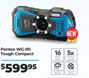 Teds Cameras Pentax WG-90 Tough Compact offer