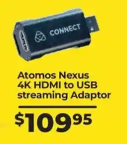 Teds Cameras Atomos Nexus 4K HDMI to USB streaming Adaptor offer