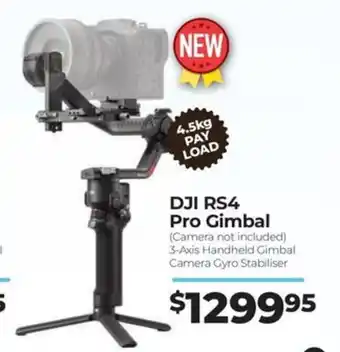 Teds Cameras Dji rs4 pro gimbal offer