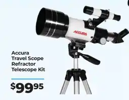 Teds Cameras Accura Travel Scope Refractor Telescope Kit offer