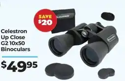 Teds Cameras Celestron Up Close G2 10x50 Binoculars offer