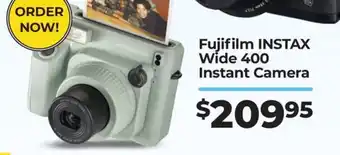 Teds Cameras Fujifilm instax wide 400 instant camera offer