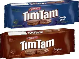 IGA Arnott's Chocolate Tim Tam Biscuits 165‑200g Selected Varieties offer