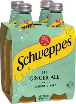 IGA Schweppes Mixers 4x300mL Selected Varieties offer