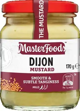 IGA Masterfoods mustard or horseradish cream offer