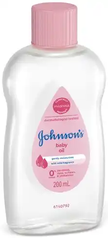 IGA Johnson’s Baby Oil, Bath, Shampoo or Lotion 200mL Selected Varieties offer