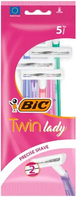 IGA BIC Twin Lady Disposable Female Shaver 5 Pack offer