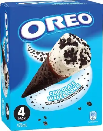 IGA Nestlé Kit Kat or Oreo Ice Cream 4 Pack Selected Varieties offer