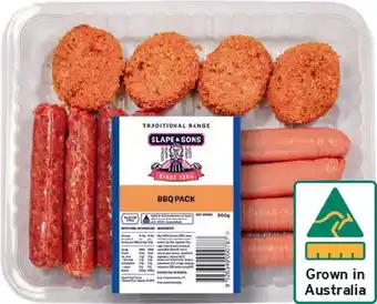 IGA Slape & Sons BBQ Pack 800g offer