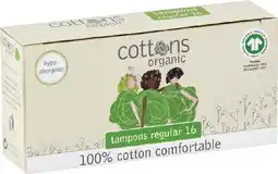 IGA Cottons Tampons 16 Pack Selected Varieties offer