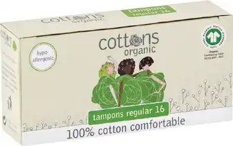 IGA Cottons Tampons 16 Pack Selected Varieties offer