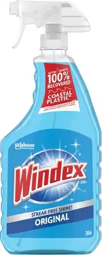 IGA Windex Glass Cleaner 750mL offer